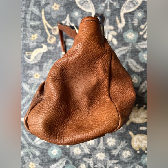 B Makowsky brown leather handbag - Picture 5 of 9